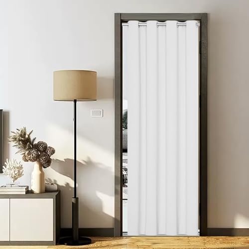 Dehome 遮光カーテン カフェカーテン UVカット 断熱 省エネ おしゃれ 幅100cm 丈130cm グレーホワイト 1枚入り